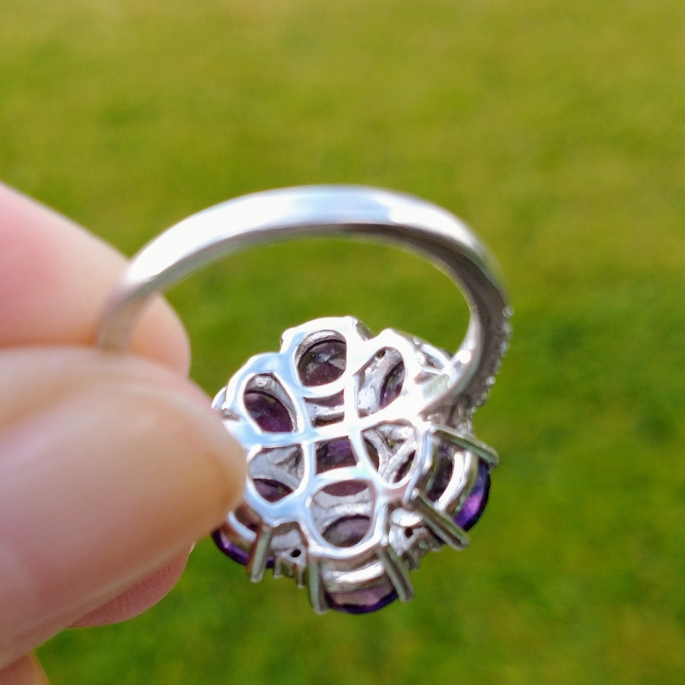 Amythest ring - Picture 5 of 5